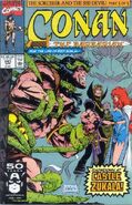Conan the Barbarian #243 "The Sorcerer and the She-Devil! part 3: Dawn and Death-Gods" (April, 1991)