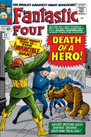 Fantastic Four #32 "Death of a Hero!" Release date: August 11, 1964 Cover date: November, 1964