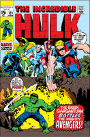 Incredible Hulk #128 "And in This Corner... the Avengers!" Release date: March 12, 1970 Cover date: June, 1970