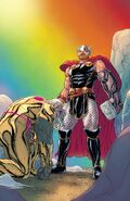 Being declared the All-Father by Odin From War of the Realms #6