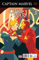 Captain Marvel (Vol. 9) #10 "Lonely at the Top: Part 5" Release date: November 23, 2016 Cover date: January, 2017