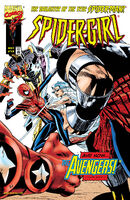 Spider-Girl #13 "And now...The Avengers!" Release date: August 11, 1999 Cover date: October, 1999