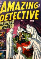 Amazing Detective Cases #12 "The Man Who Shrunk" Release date: January 19, 1952 Cover date: May, 1952