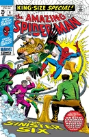 Amazing Spider-Man Annual #6 Release date: August 5, 1969 Cover date: November, 1969