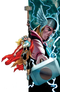 Generations The Unworthy Thor & The Mighty Thor Vol 1 1 Fried Pie Exclusive Variant Textless