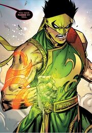 Lin Lie (Earth-616) from A.X.E. Iron Fist Vol 1 1 0001