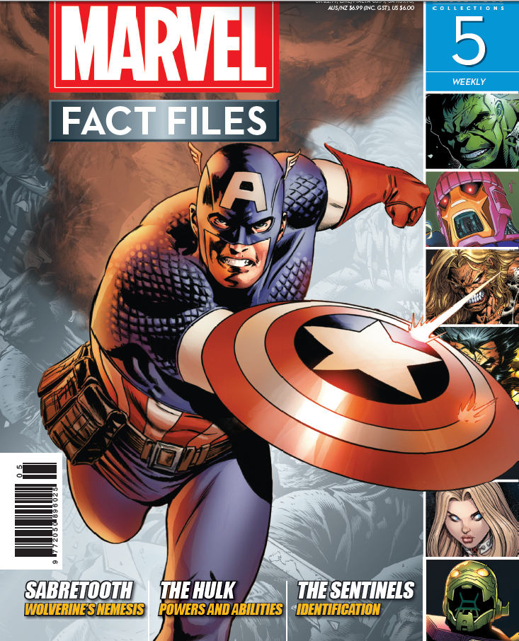 Marvel Fact Files Vol 1 5 | Marvel Database | Fandom