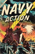 Navy Action #2 "Battleship Burke" (October, 1954)