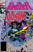 Punisher (Vol. 2) #36 "Jigsaw Puzzle, Part 2: The Neighborhood Defense Fund" Release date: June 5, 1990 Cover date: August, 1990