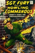 Sgt Fury and his Howling Commandos #66 "Liberty Rides the Underground" (May, 1969)