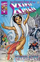 X-Men: The Hidden Years #6 "Behold a Goddess Rising..!" Release date: March 8, 2000 Cover date: May, 2000