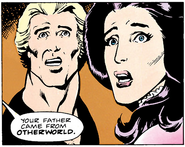 With Betsy, learning the origins of their father From Captain Britain (Vol. 2) #7