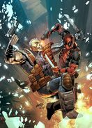 Deadpool & Cable Split Second Vol 1 1 Liefeld Variant Textless