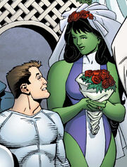 John Jonah Jameson III (Earth-616) and Jennifer Walters (Earth-616) from She-Hulk Vol 2 9 001