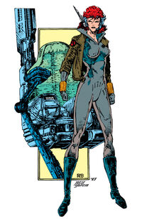 Natalia Romanova (Earth-616) from Avengers Strikefile Vol 1 1 001