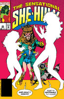 Sensational She-Hulk #45 "Change of Mine..." Release date: September 1, 1992 Cover date: November, 1992