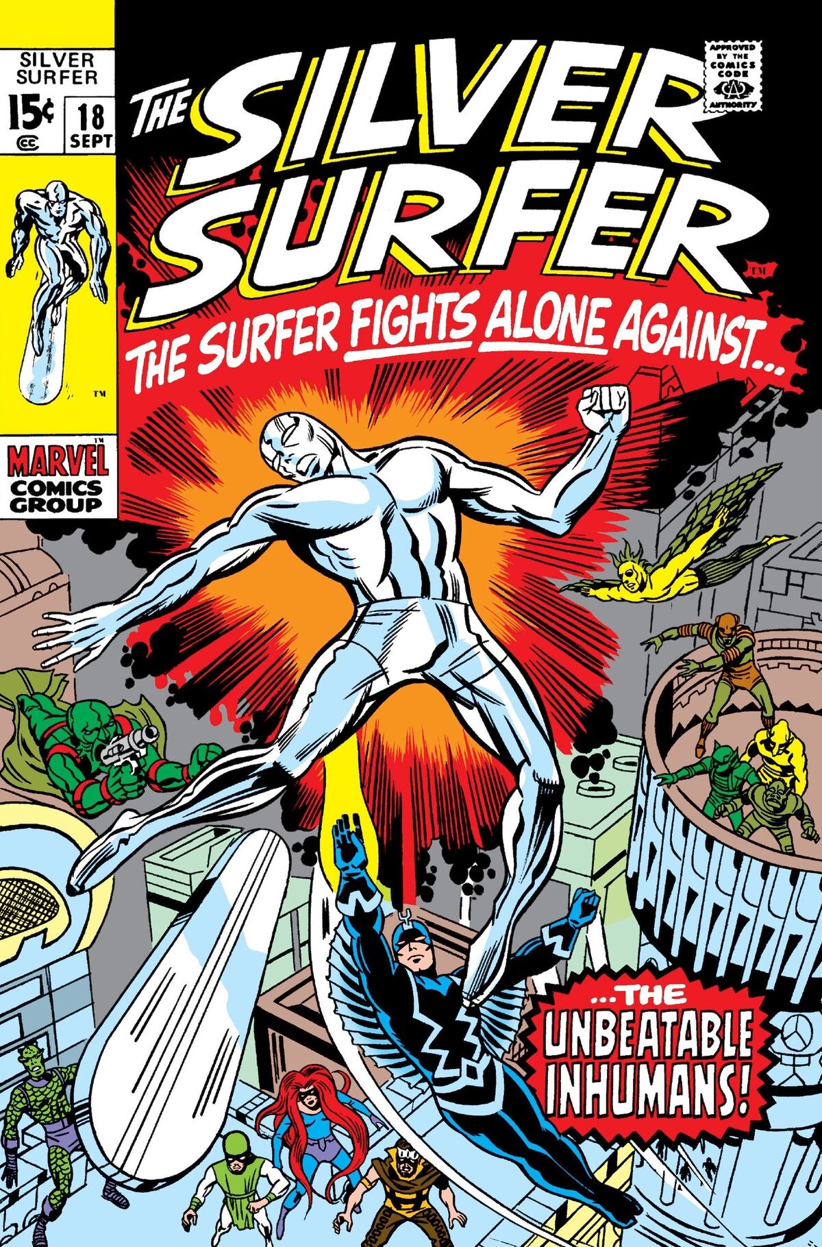 silver surfer kirby