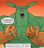 Hulk Bunny (Bruce Bunny) Ultimate Larval Earth (Earth-14094)