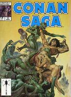 Conan Saga #17 Release date: June 28, 1988 Cover date: September, 1988