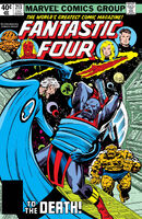 Fantastic Four #213 "In Final Battle!" Release date: September 25, 1979 Cover date: December, 1979
