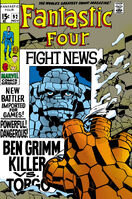 Fantastic Four #92 "Ben Grimm, Killer!" Release date: August 12, 1969 Cover date: November, 1969