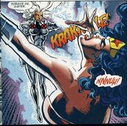 Knocking Wonder Woman out