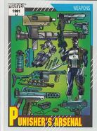 Punisher's Arsenal from Marvel Universe Cards Series II 0001