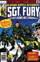 Sgt. Fury and his Howling Commandos #139 Release date: December 21, 1976 Cover date: March, 1977