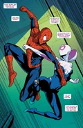 Fighting "Spider-Man" from Ghost-Spider Annual #1
