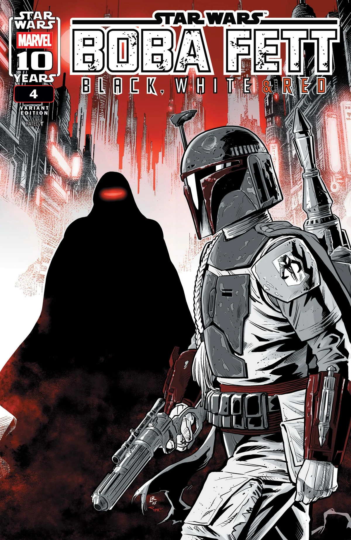 Star Wars: Boba Fett - Black, White & Red Vol 1 4 | Marvel