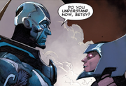 Warren Worthington III (Earth-616) and Elizabeth Braddock (Earth-616) from Uncanny X-Force Vol 1 17 001