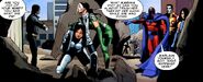 Adhoc X-Men team in X-Men: Legacy #243