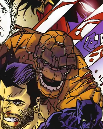 Benjamin Grimm Earth 14850 Marvel Database Fandom Millar is writing for the wolverine line of comics but it seemed like he was trying to fit as many heroes and villains in here as possible. marvel database fandom