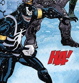 Edward Brock (Earth-14702) and Venom (Symbiote) (Earth-14702) from Amazing Spider-Man Vol 2 700.2 001