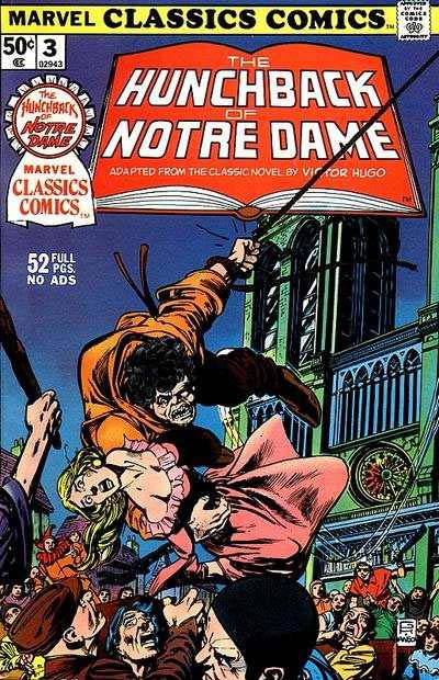 Marvel Classics Comics Series Featuring Hunchback of Notre Dame