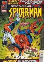 Spectacular Spider-Man (UK) #114 "Blast to the Past" Cover date: April, 2005