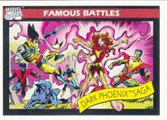 The Dark Phoenix Saga (Earth-616) from Marvel Universe Cards Series I 0001