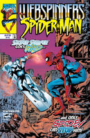 Webspinners Tales of Spider-Man Vol 1 4.jpg (902 KB) Webspinners: Tales of Spider-Man #4 "Out of the Blue (Into the Fire)" Release date: February 24, 1999 Cover date: April, 1999
