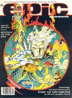 Epic Illustrated #14 "While the Gods Laugh" Release date: September 7, 1982 Cover date: October, 1982