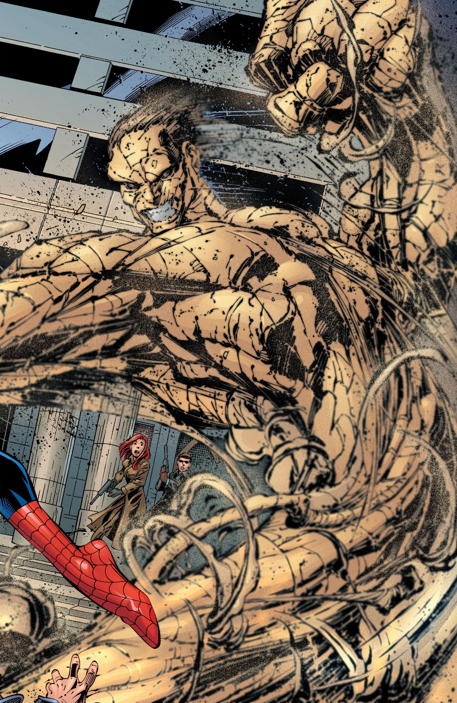 ultimate spider man sandman returns