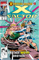 X-Factor #60 "X-Tinction Agenda, Part3: Brotherhood" Release date: September 25, 1990 Cover date: November, 1990