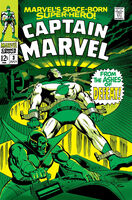 Captain Marvel #3 "From the Ashes of Defeat!" Release date: April 9, 1968 Cover date: July, 1968