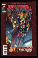 Deadpool (Vol. 5) #6 "Introducing Deadpool 2099" Release date: January 20, 2016 Cover date: March, 2016