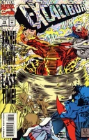 Excalibur #75 "Hello, I Must Be Going" Release date: January 18, 1994 Cover date: March, 1994