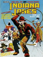 Indiana Jones (UK) #1 Cover date: October, 1984