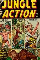 Jungle Action Vol 1 1.jpg (102 KB) Jungle Action #1 "Trail of Sudden Death" Release date: July 7, 1954 Cover date: October, 1954
