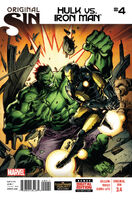 Original Sin #3.4 "Hulk vs. Iron Man Part 4" Release date: August 6, 2014 Cover date: October, 2014