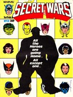 Secret Wars (UK) #31 Release date: February 1, 1986 Cover date: February, 1986