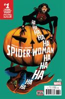 Spider-Woman (Vol. 6) #13 Release date: November 2, 2016 Cover date: January, 2017