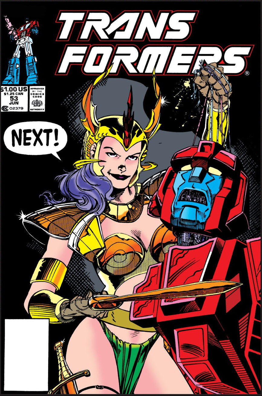 Marvel Comics 25th Anniversary The Transformers #18 BLASTER